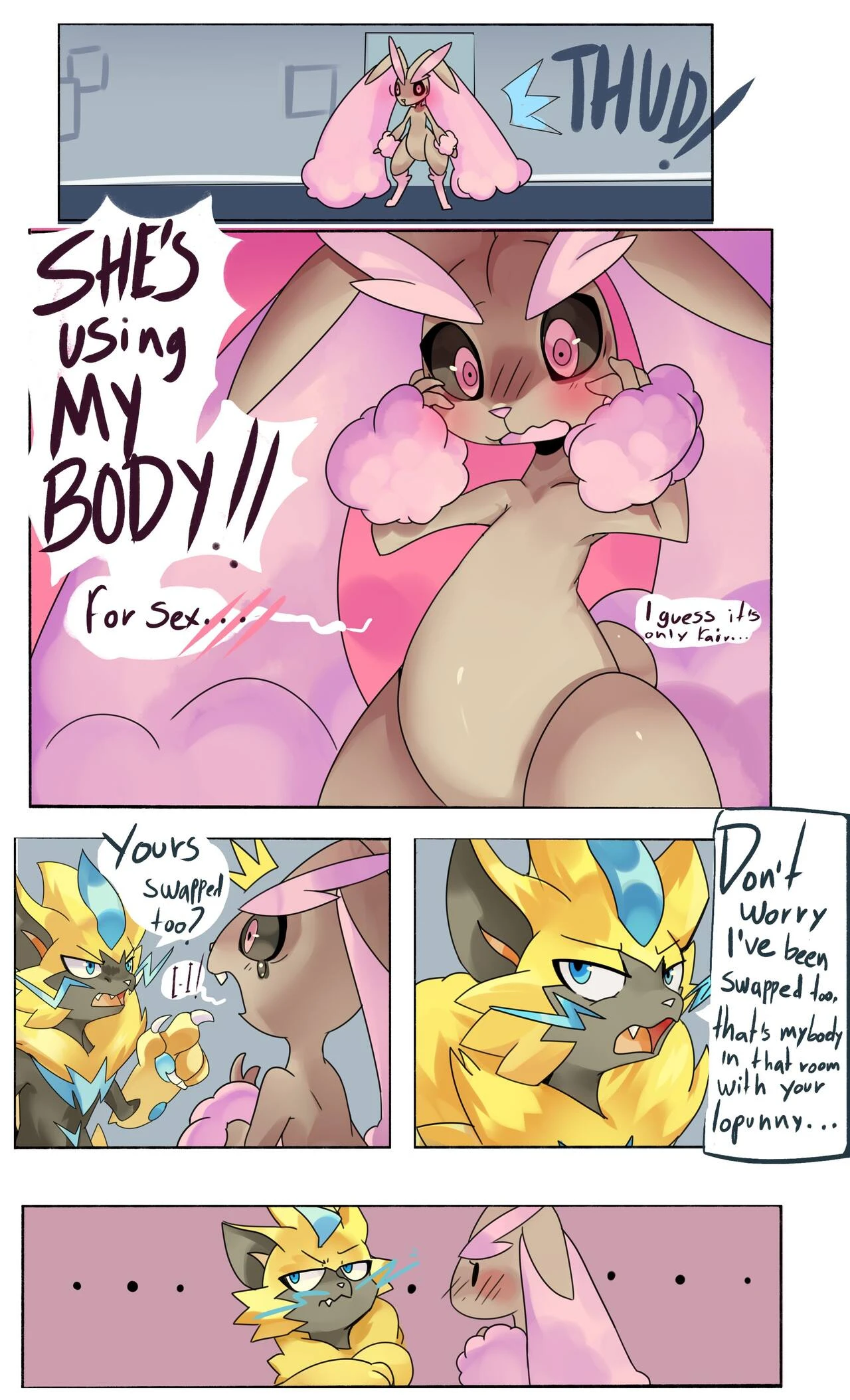 Downsides of being a Lopunny porn comic picture 7