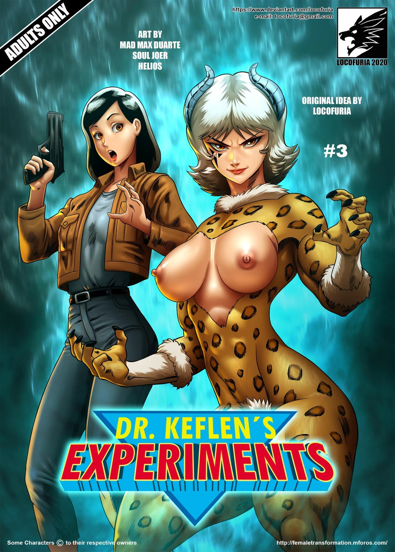 Dr Keflen's Experiment 3 porn comic picture 1