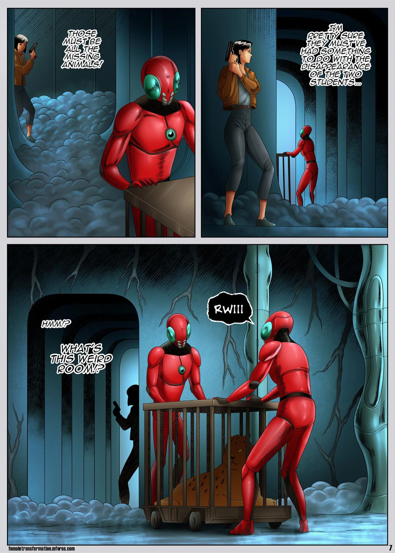 Dr Keflen's Experiment 3 porn comic picture 10