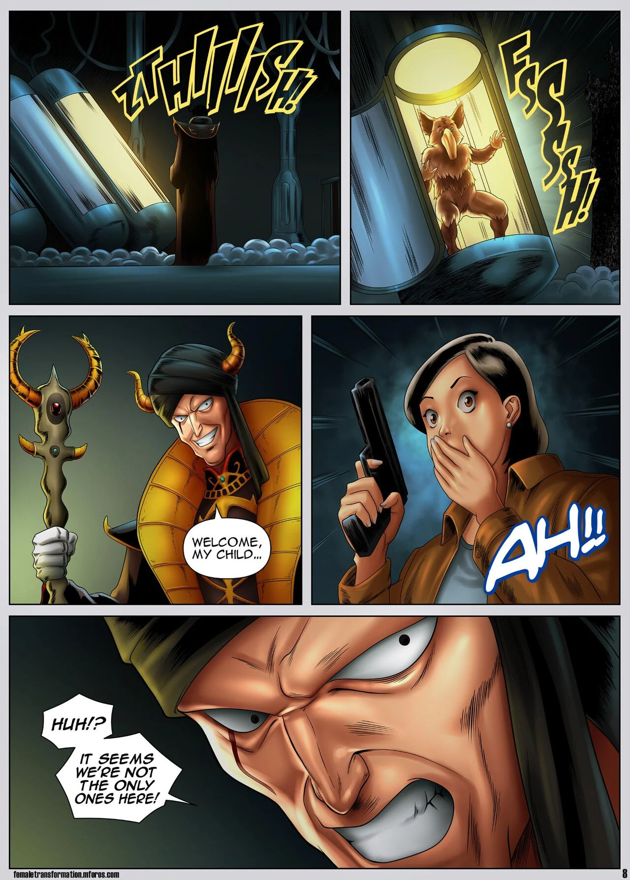 Dr Keflen's Experiment 3 porn comic picture 11