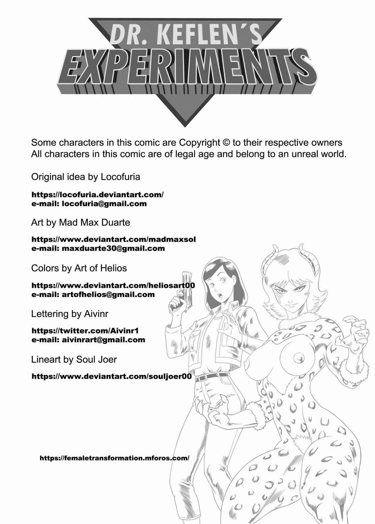 Dr Keflen's Experiment 3 porn comic picture 3