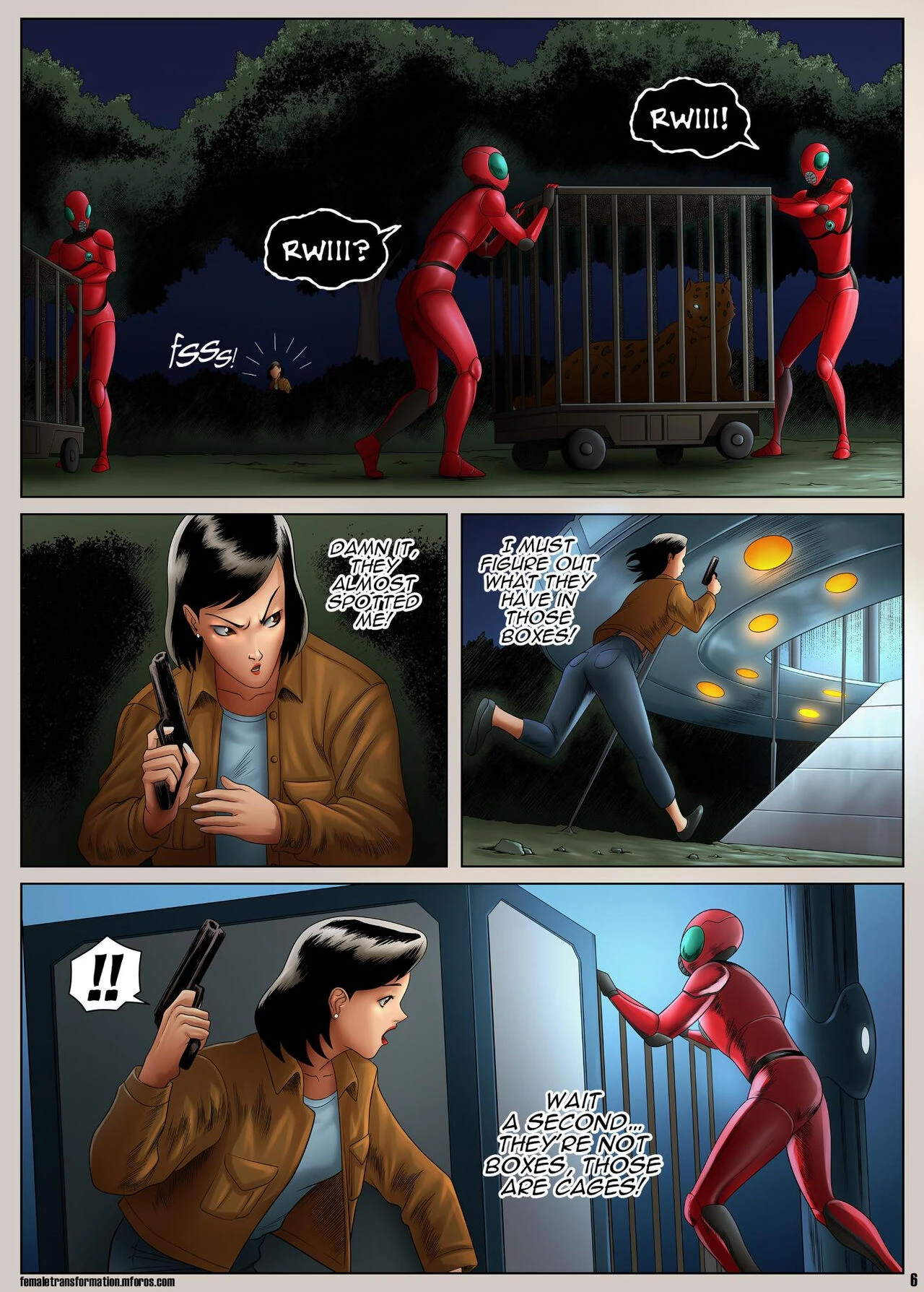 Dr Keflen's Experiment 3 porn comic picture 9