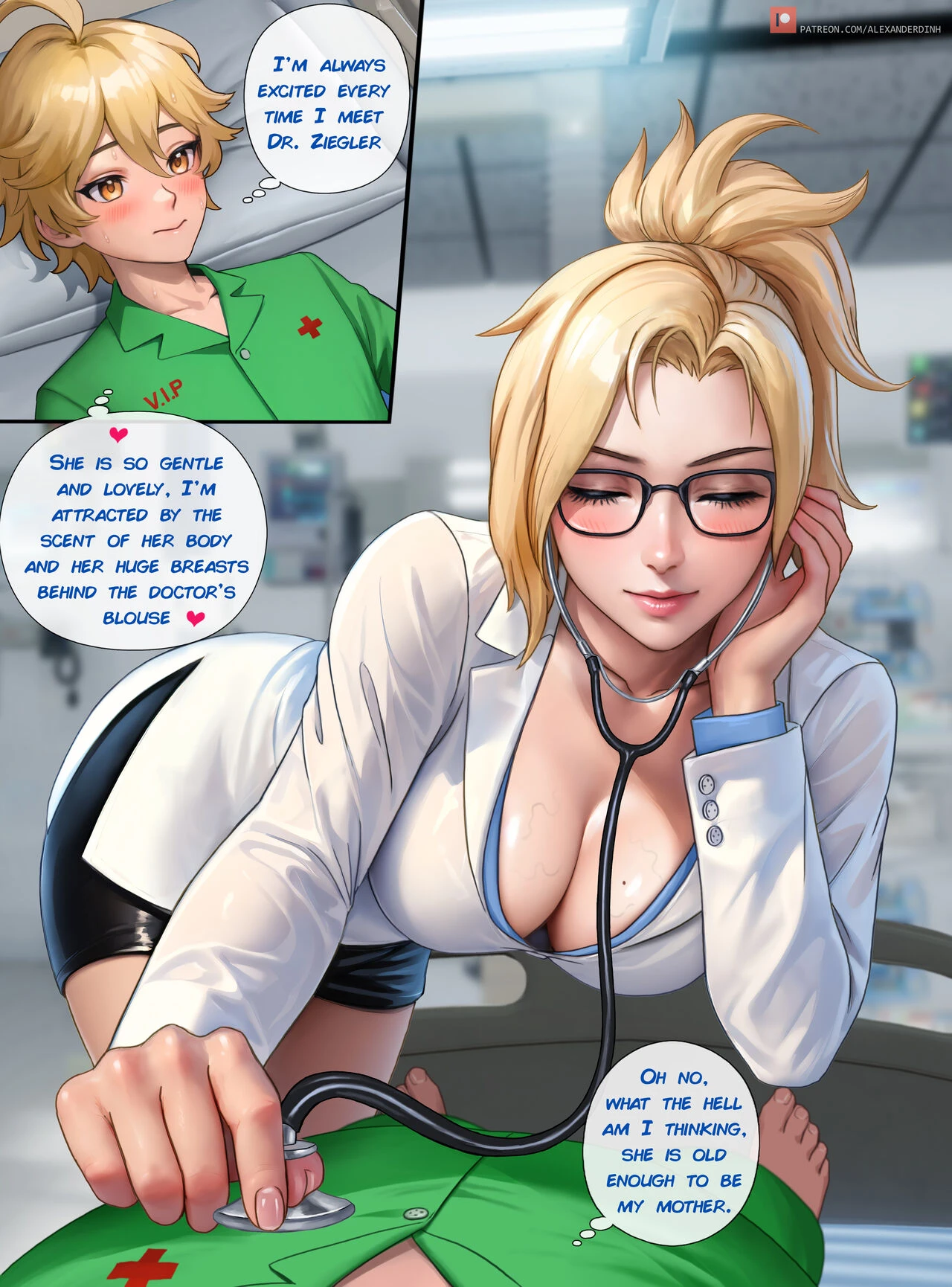 Dr. Mercy's Treatment porn comic picture 2