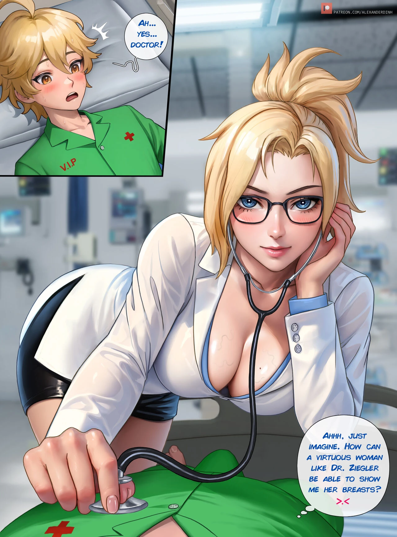 Dr. Mercy's Treatment porn comic picture 4