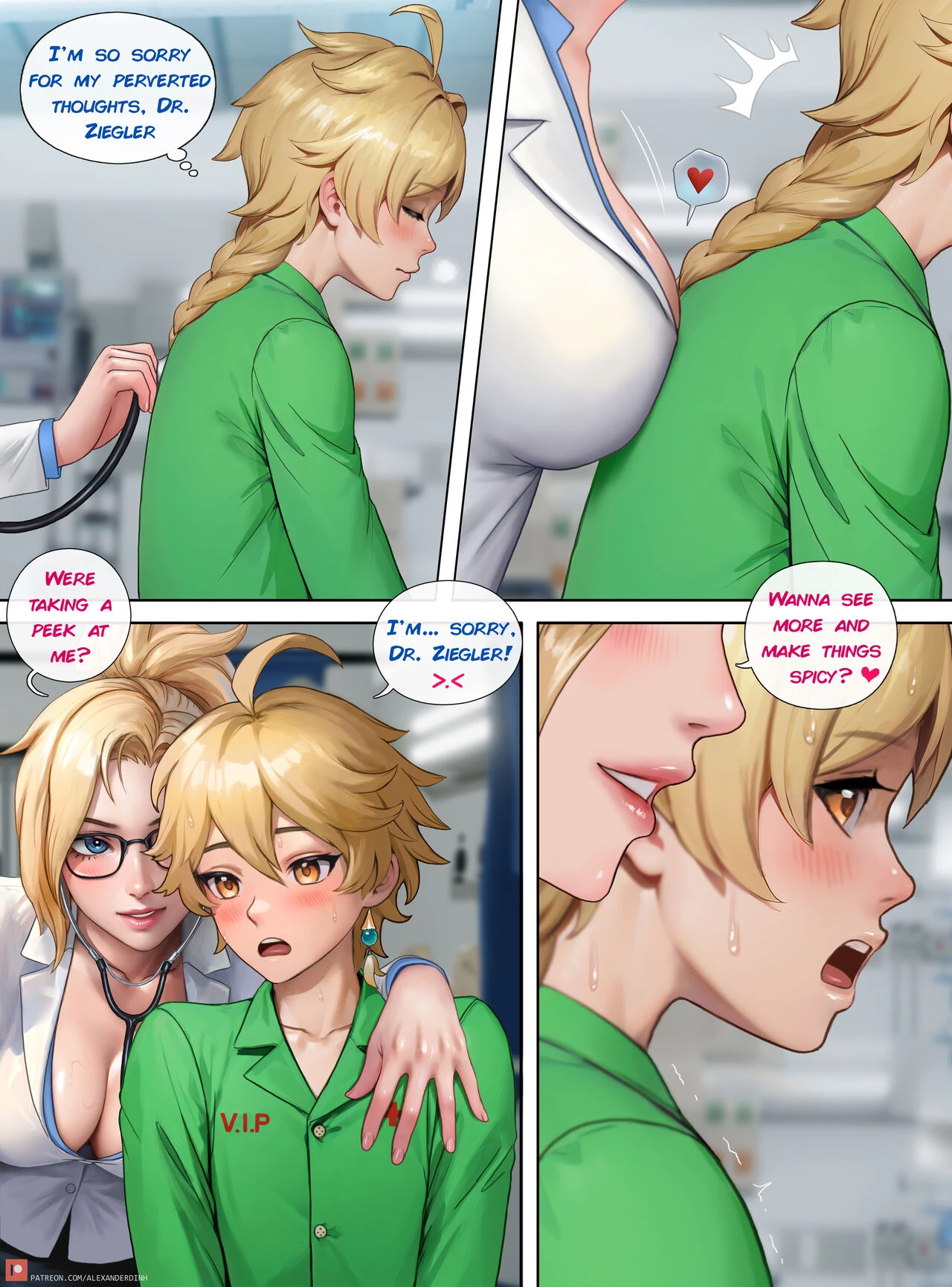 Dr. Mercy's Treatment porn comic picture 5