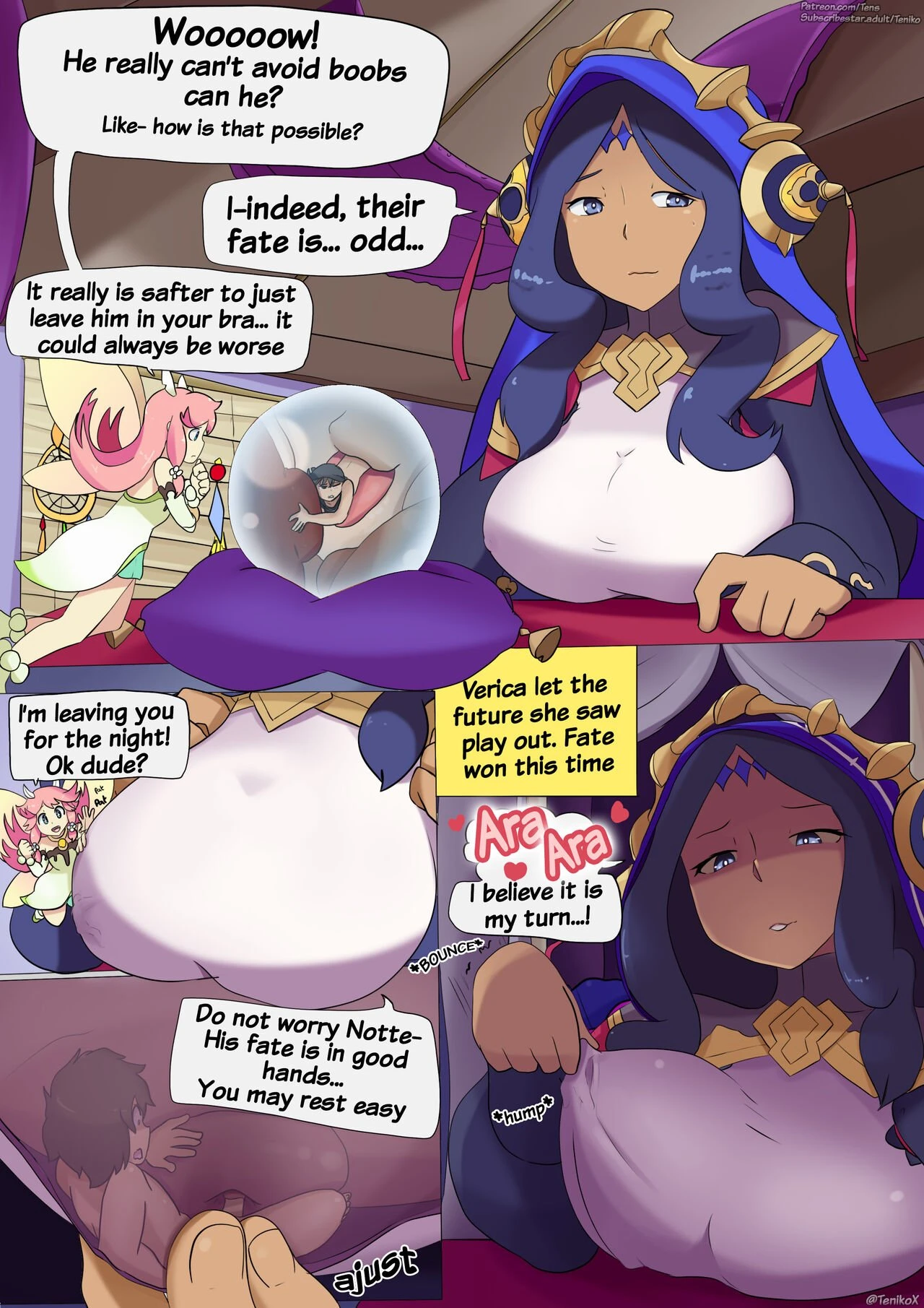 Dragalia Lost in Cleavage porn comic picture 5