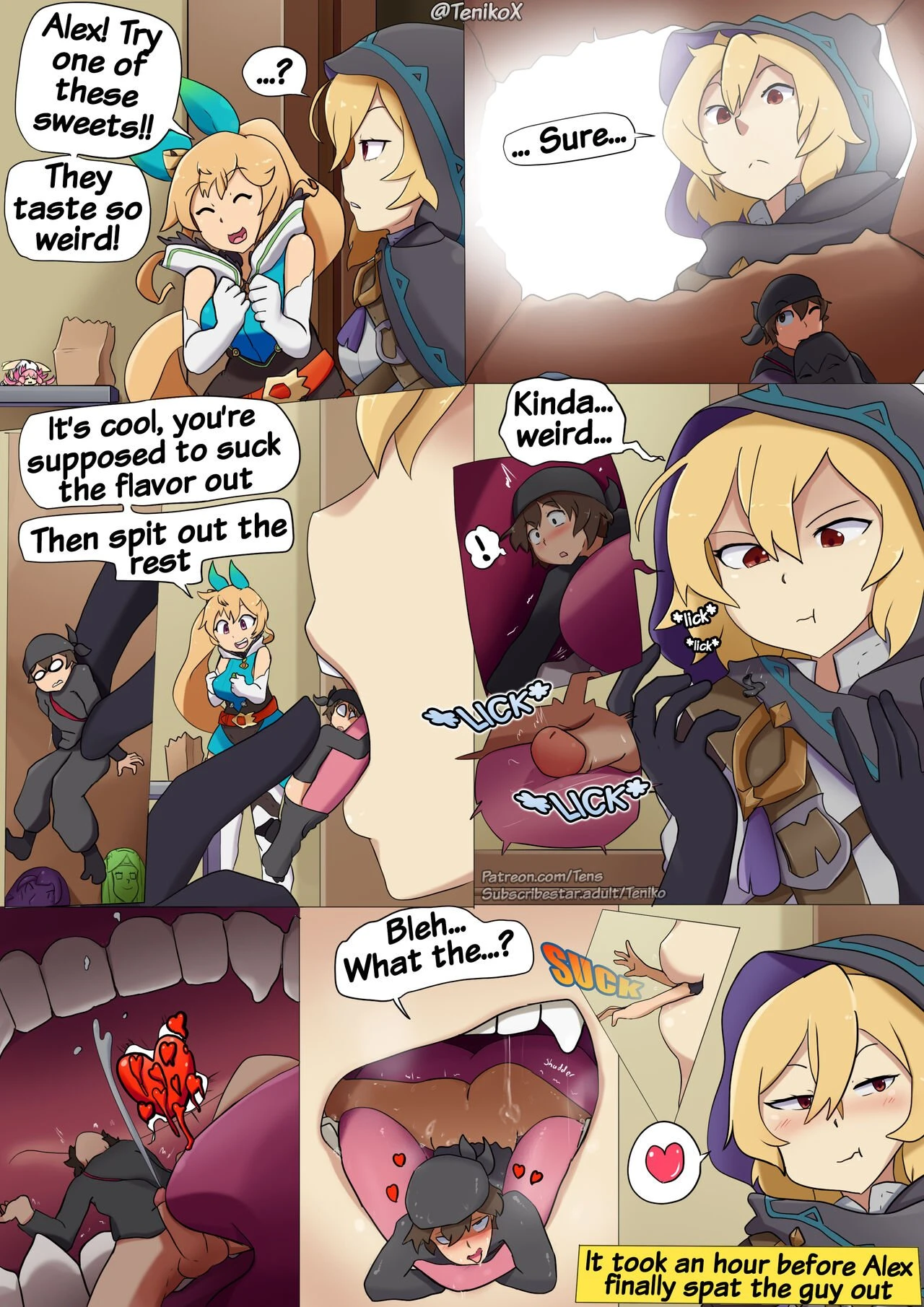 Dragalia Lost in Cleavage porn comic picture 8