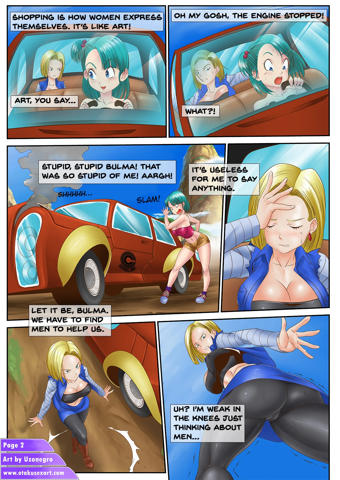 Dragon Ball H: Bulma’s BBC Saga porn comic picture 3
