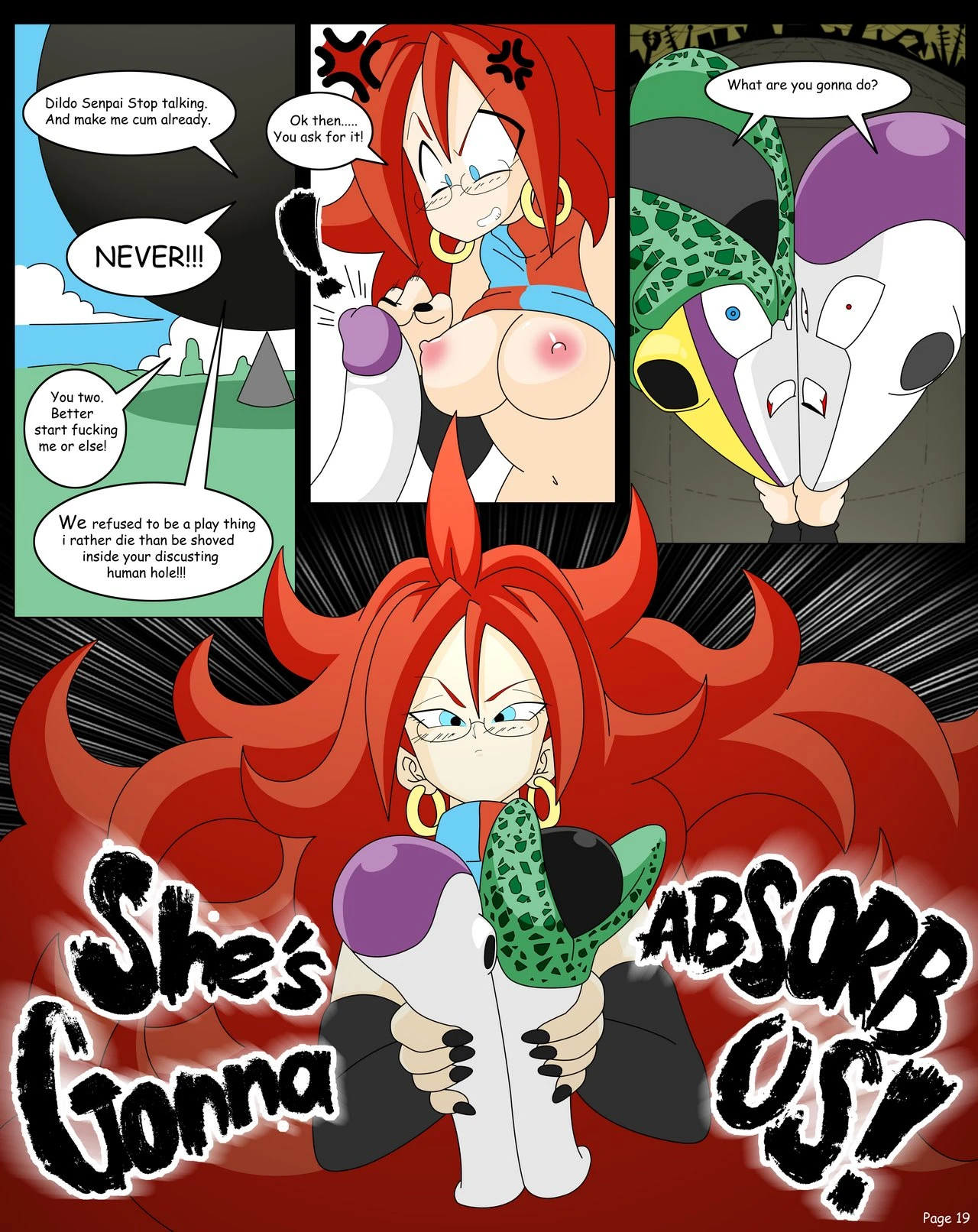Dragon Ball Yamete: Android 21 Saga porn comic picture 24