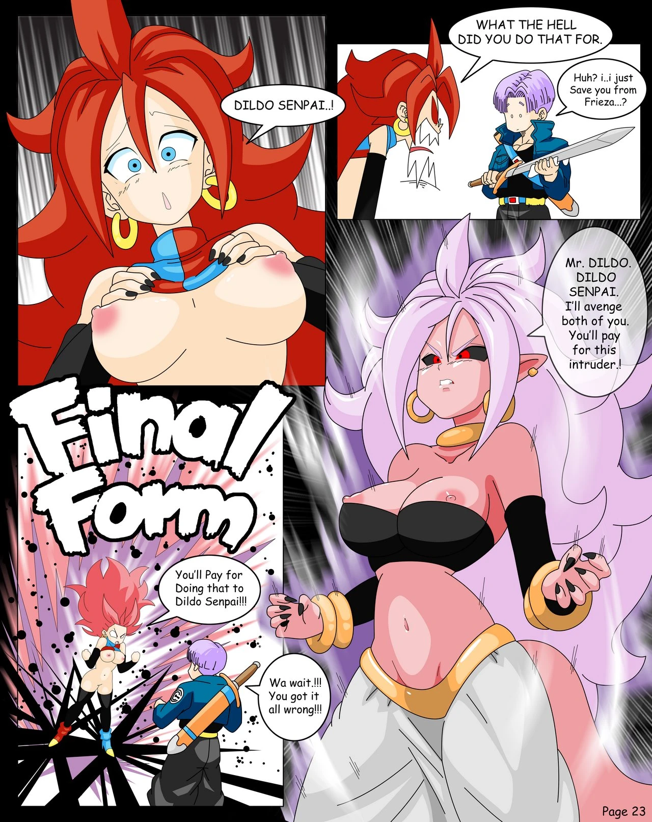 Dragon Ball Yamete: Android 21 Saga porn comic picture 28
