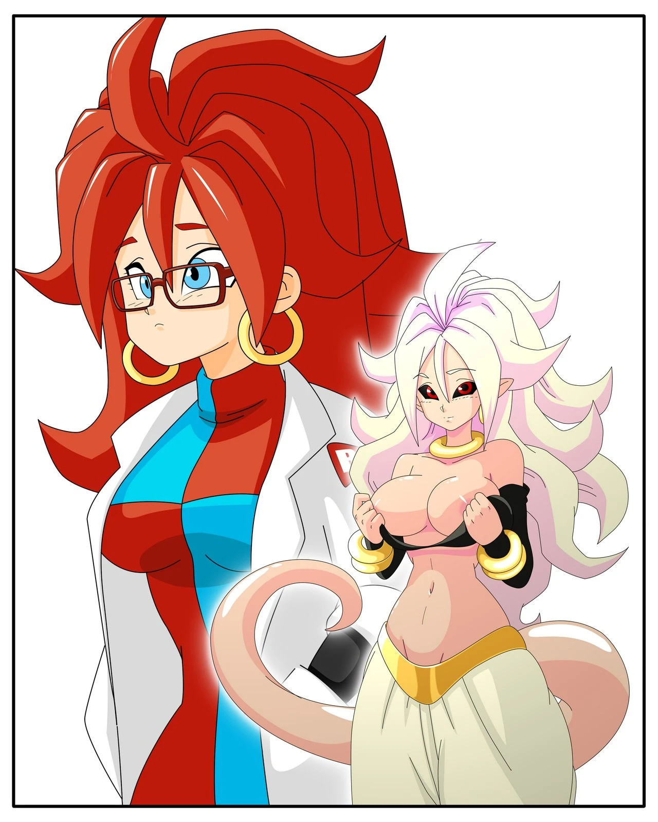 Dragon Ball Yamete: Android 21 Saga porn comic picture 3