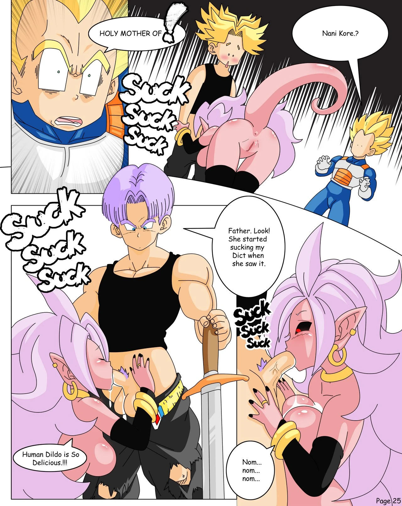 Dragon Ball Yamete: Android 21 Saga porn comic picture 30