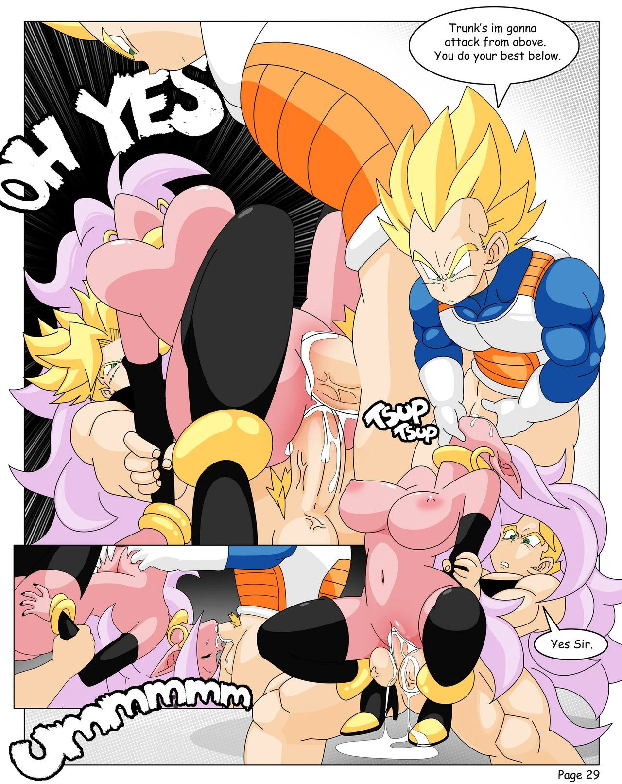 Dragon Ball Yamete: Android 21 Saga porn comic picture 34