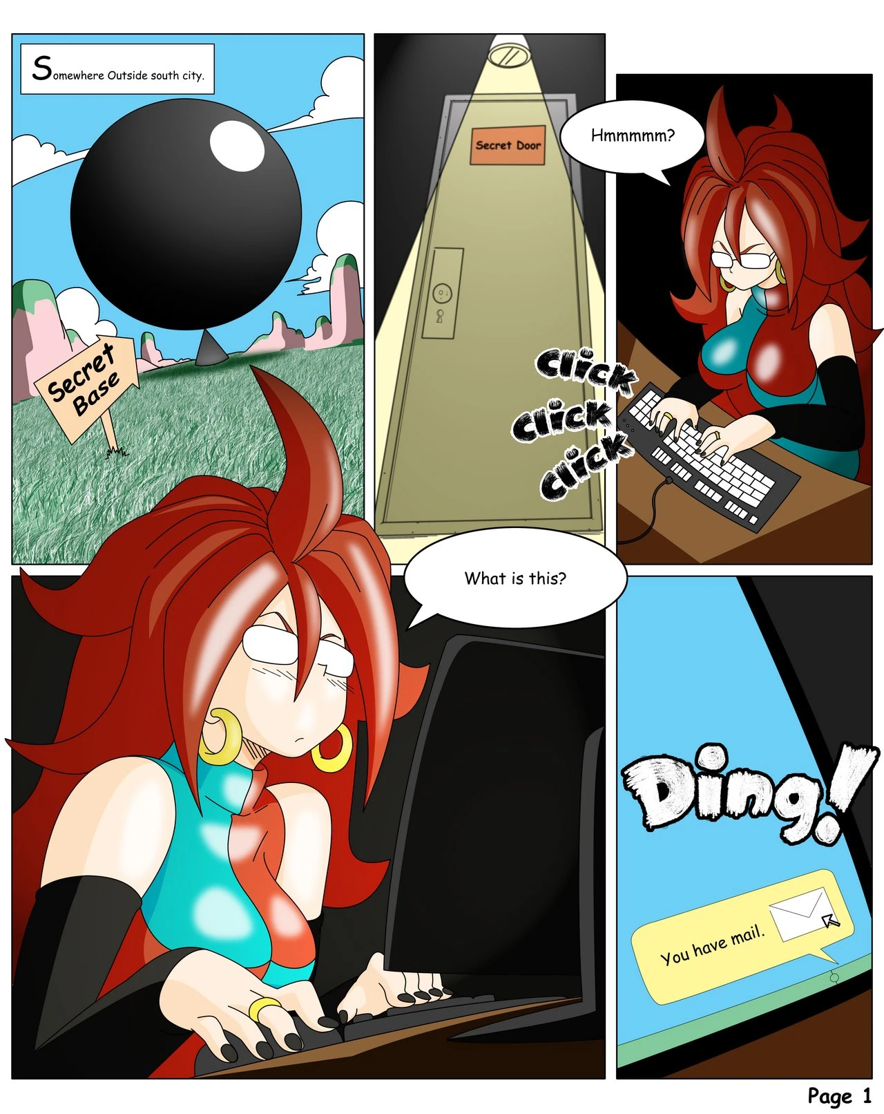 Dragon Ball Yamete: Android 21 Saga porn comic picture 6