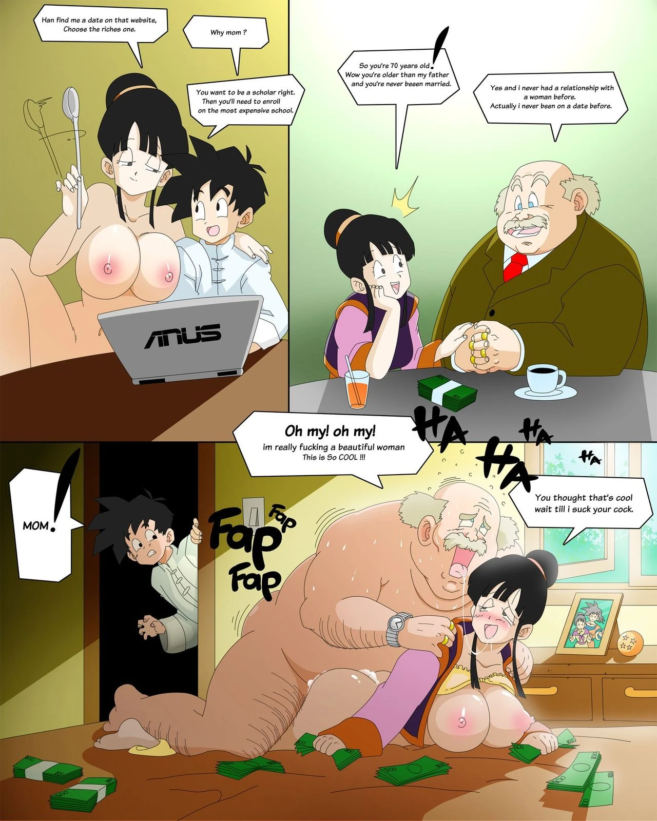 Dragon Ball Yamete: Best Mom porn comic picture 3