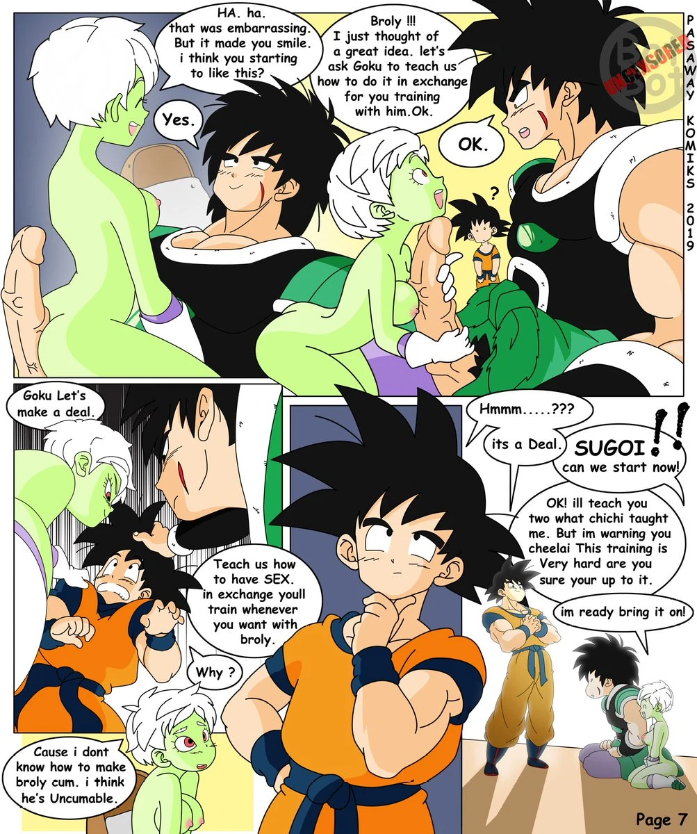Dragon Ball Yamete: Cheelai's Saga porn comic picture 16