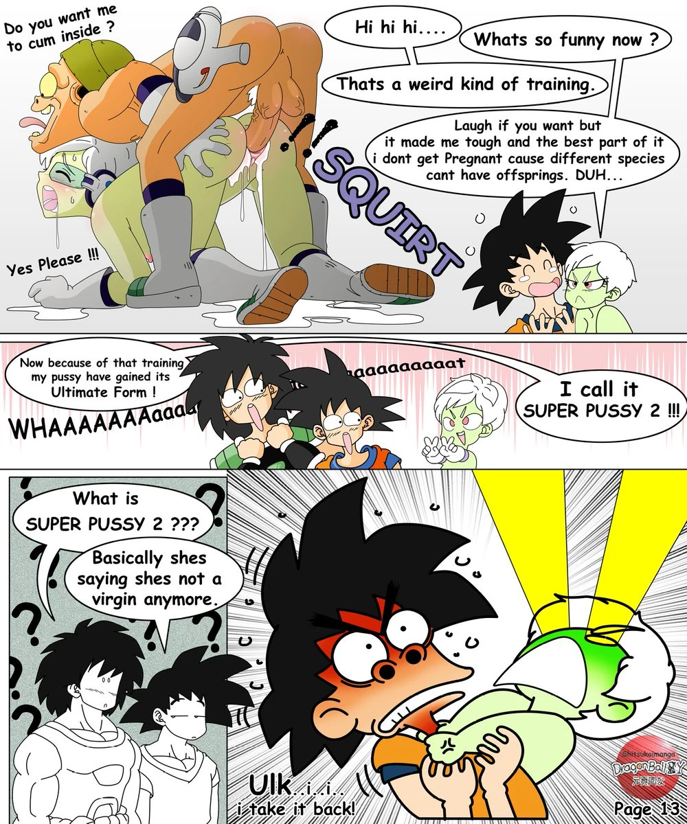 Dragon Ball Yamete: Cheelai's Saga porn comic picture 22