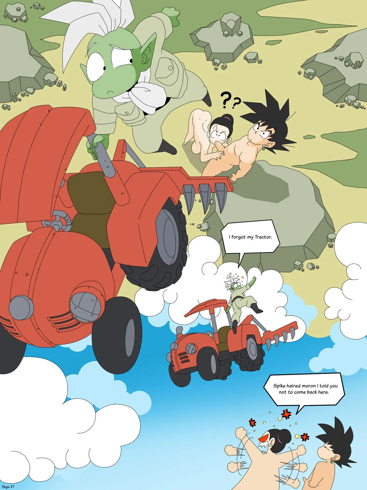 Dragon Ball Yamete – Zamasu’s Ambition porn comic picture 29