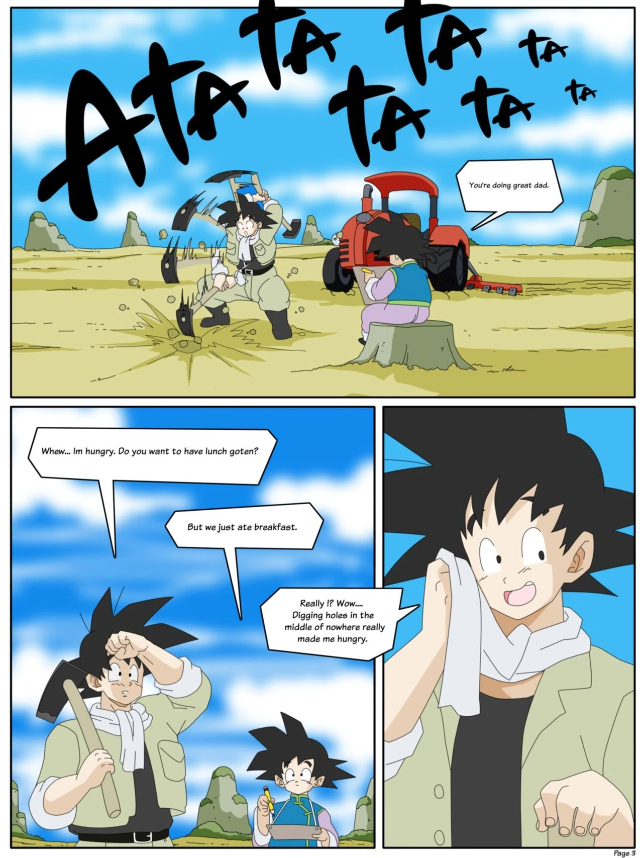 Dragon Ball Yamete – Zamasu’s Ambition porn comic picture 5