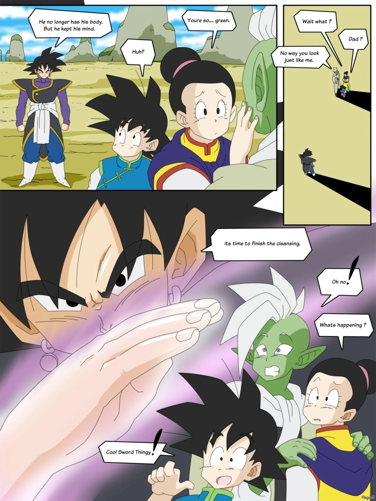 Dragon Ball Yamete – Zamasu’s Ambition porn comic picture 7