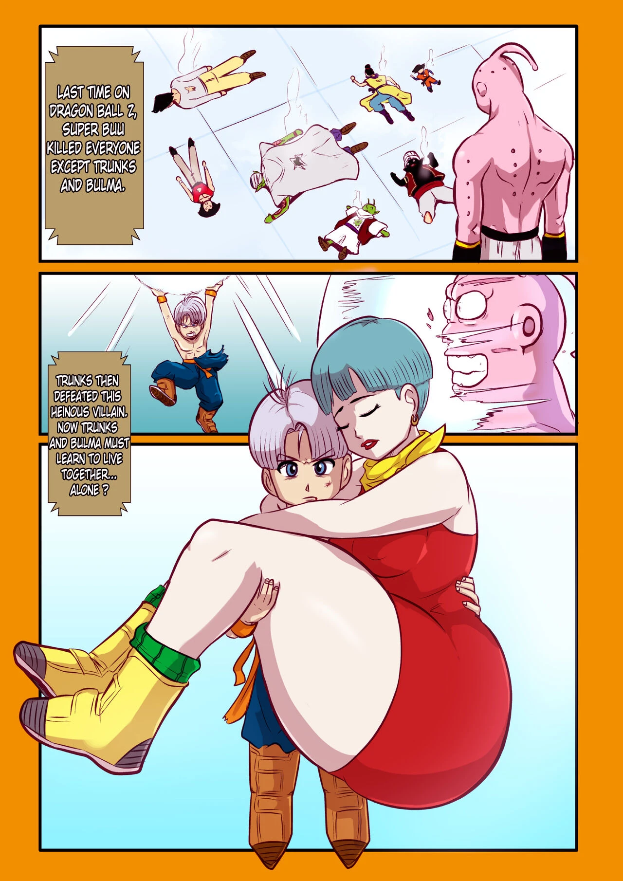 Dragon Ball Z XXX porn comic picture 2