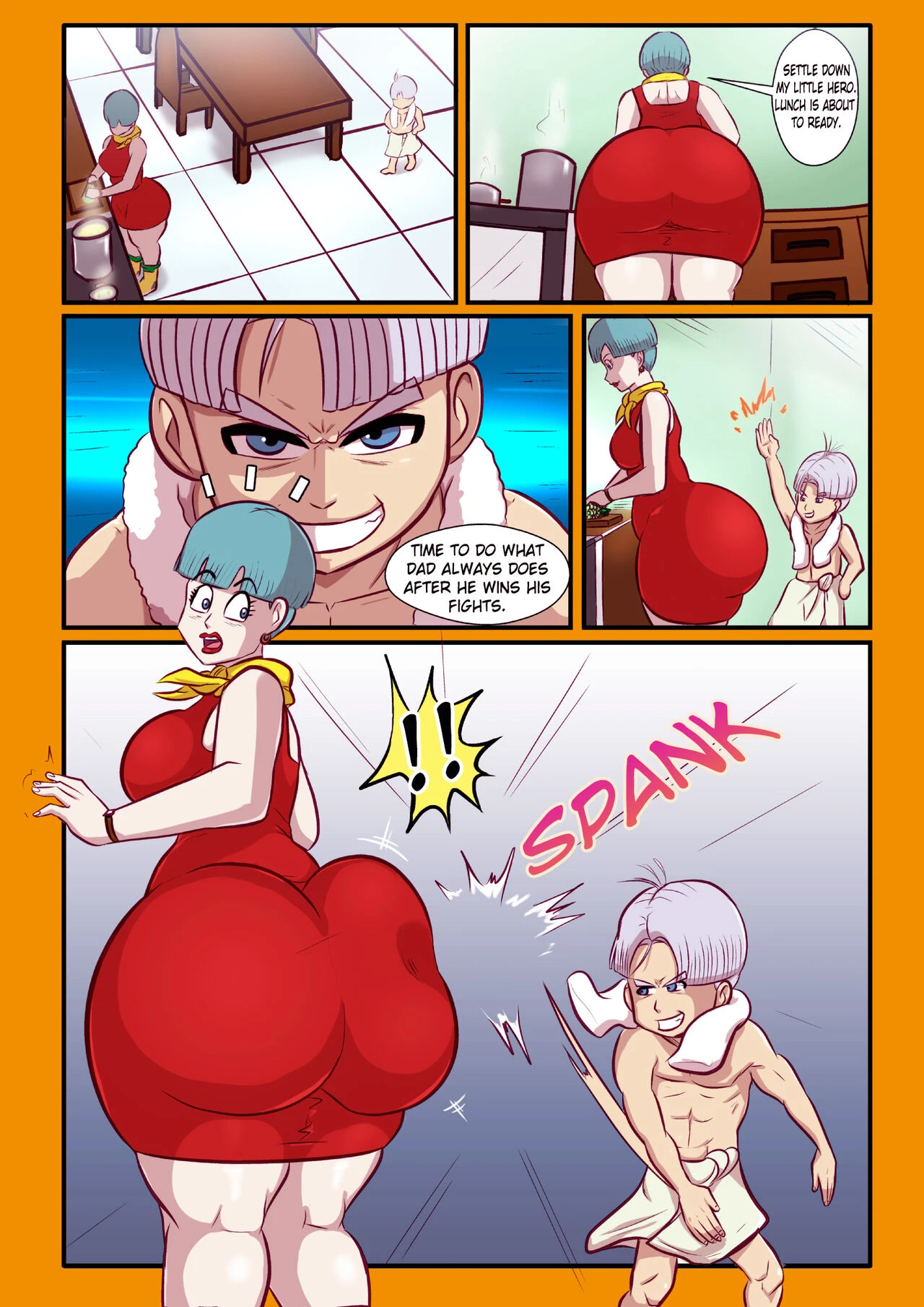 Dragon Ball Z XXX porn comic picture 3