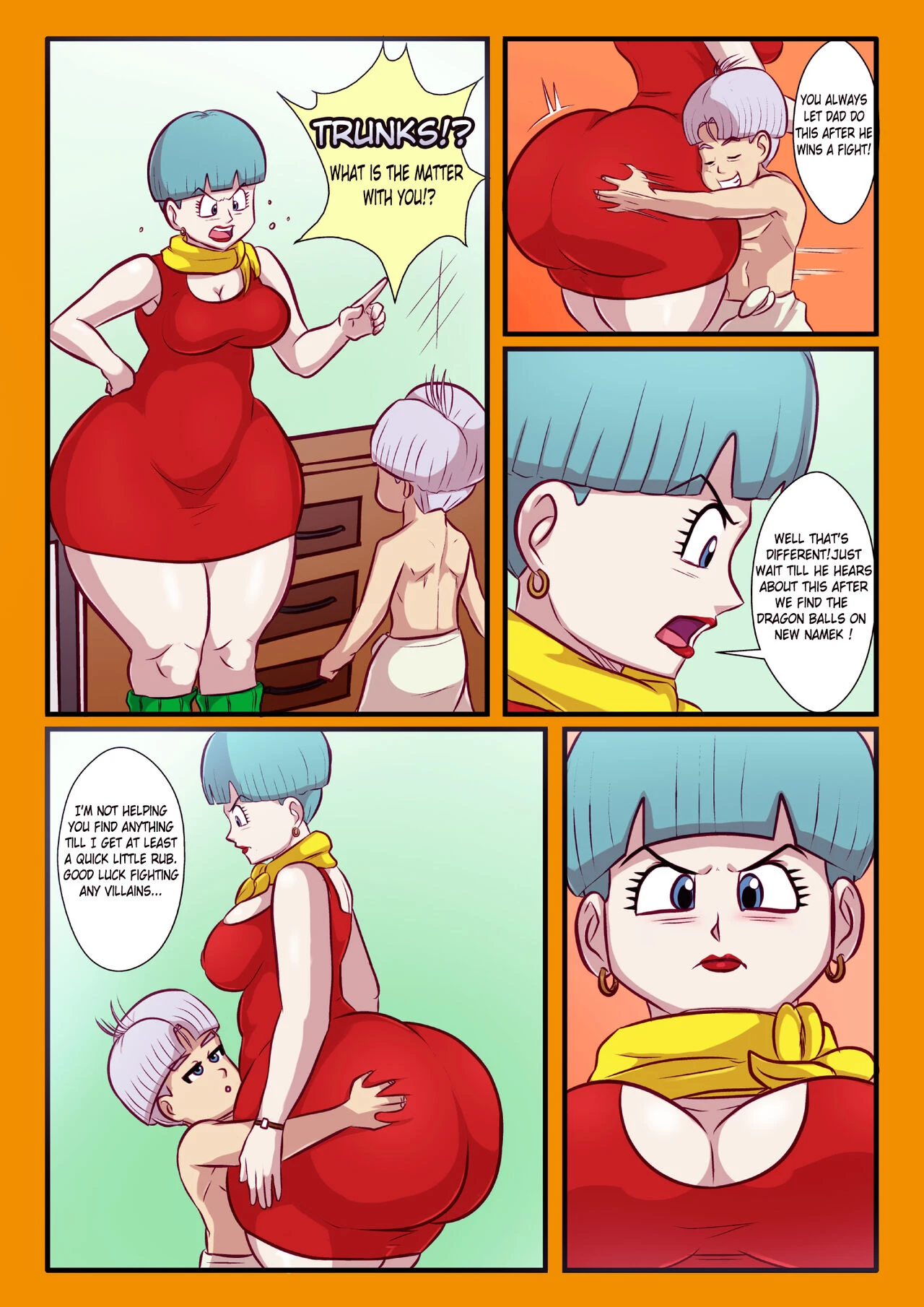 Dragon Ball Z XXX porn comic picture 4