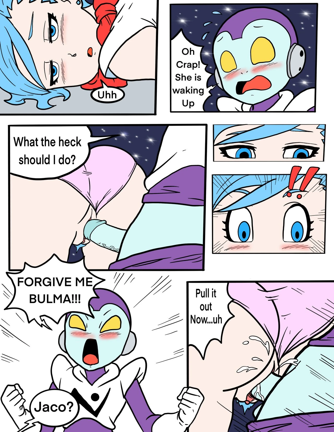 Dragon Bulma Z porn comic picture 10