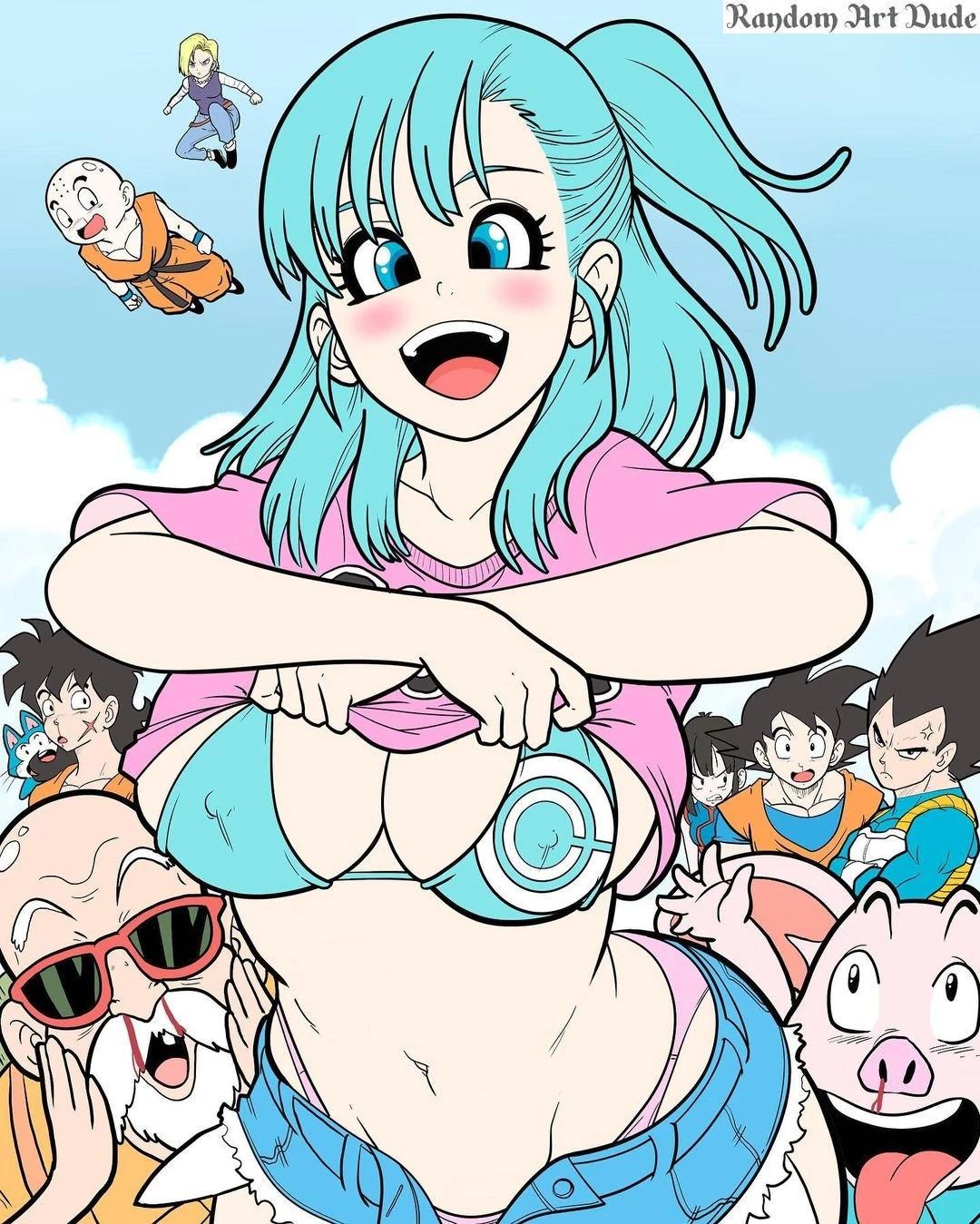 Dragon Bulma Z porn comic picture 12