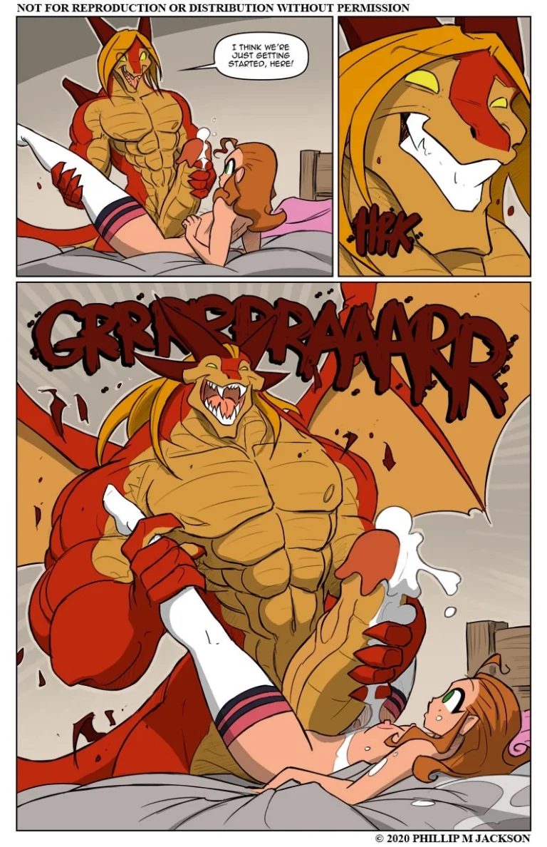 dragon time (color) porn comic picture 9