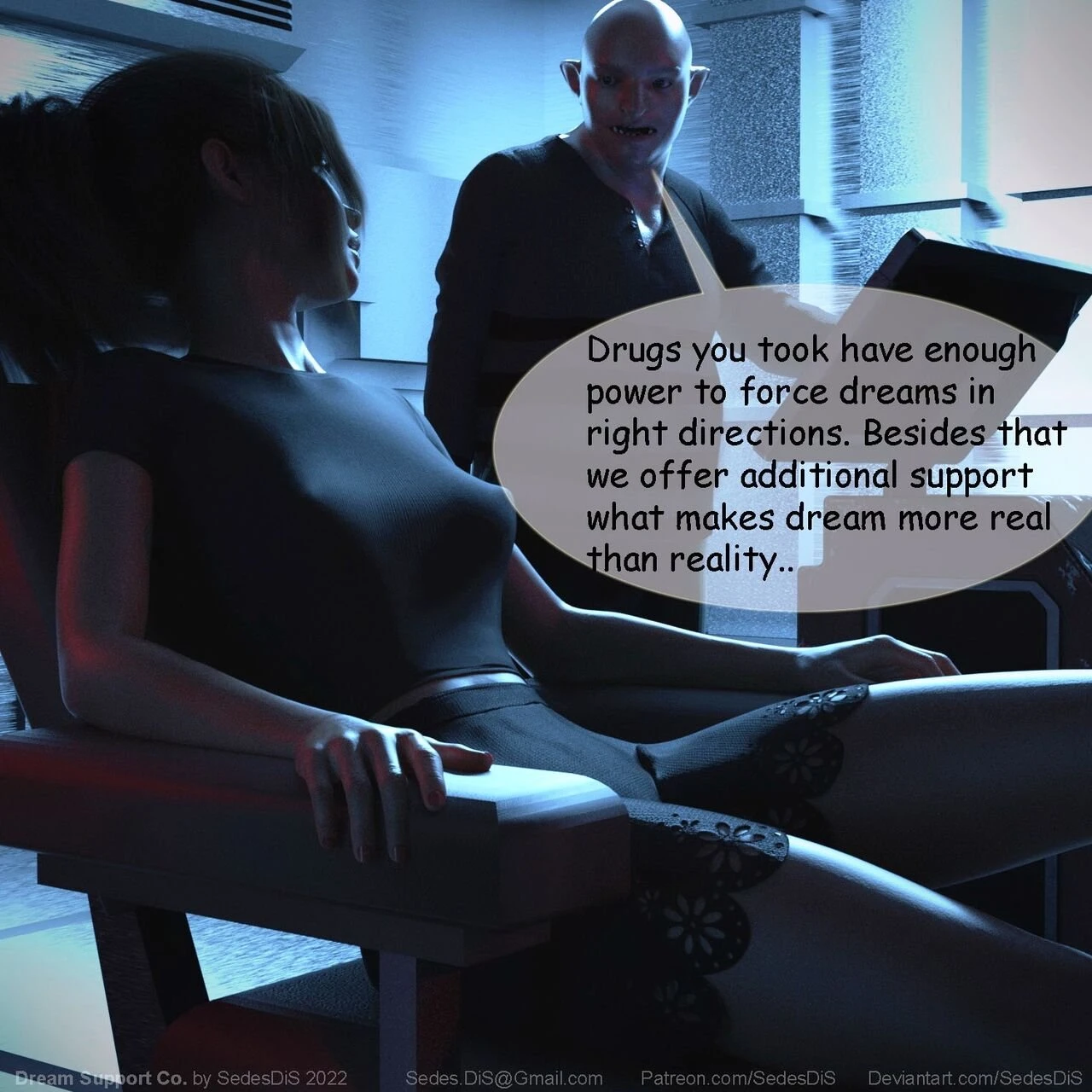 Dream Support & Co porn comic picture 3