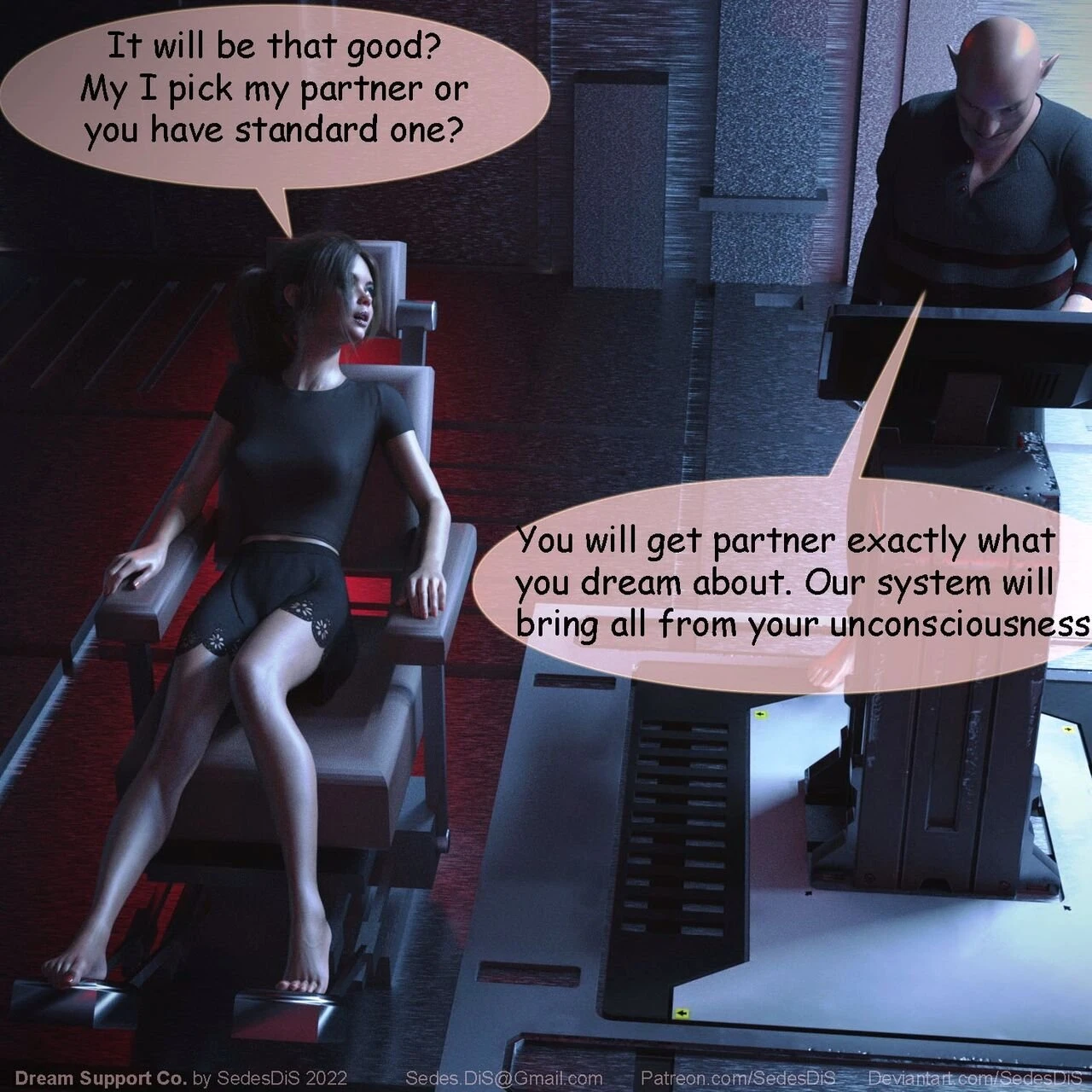 Dream Support & Co porn comic picture 4