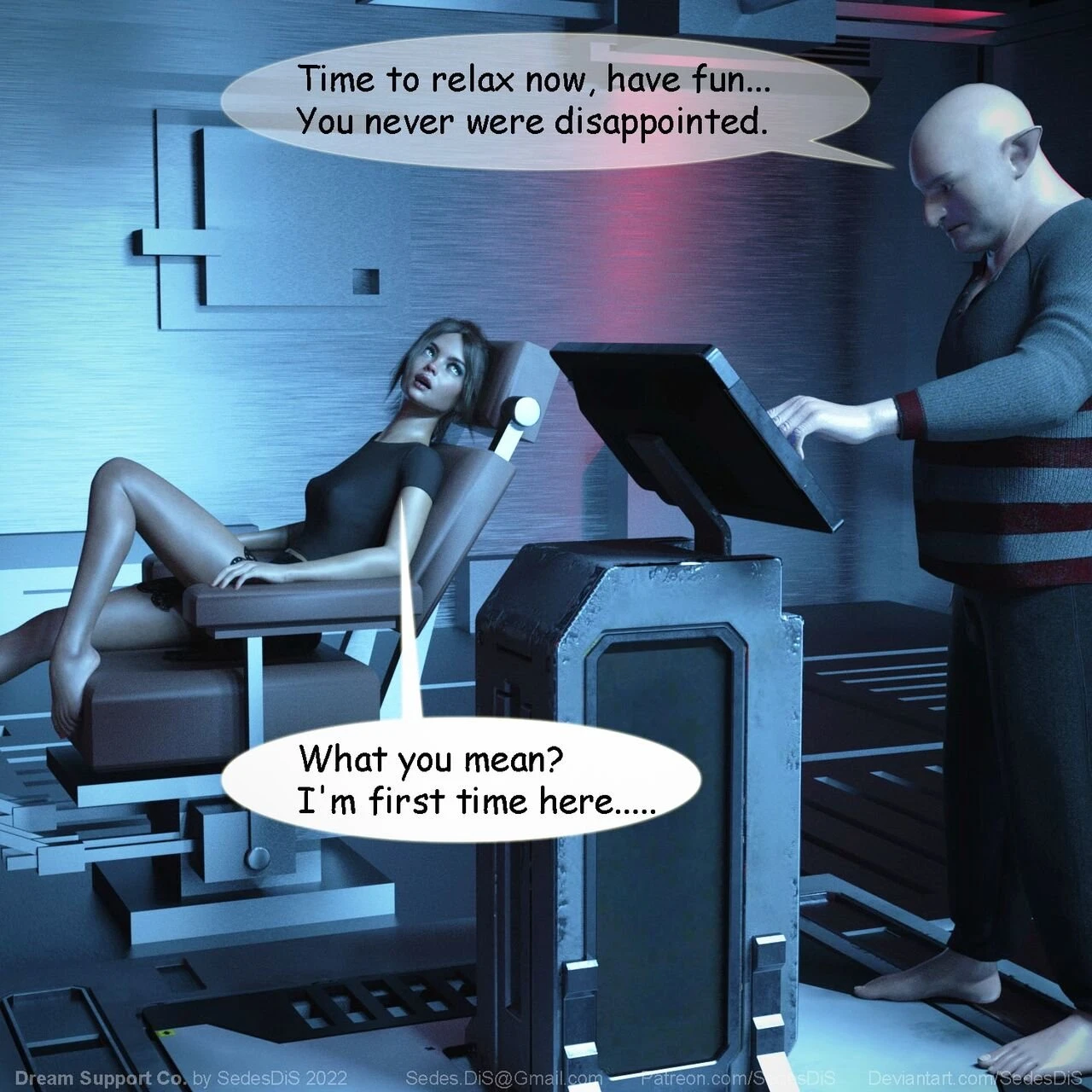 Dream Support & Co porn comic picture 5