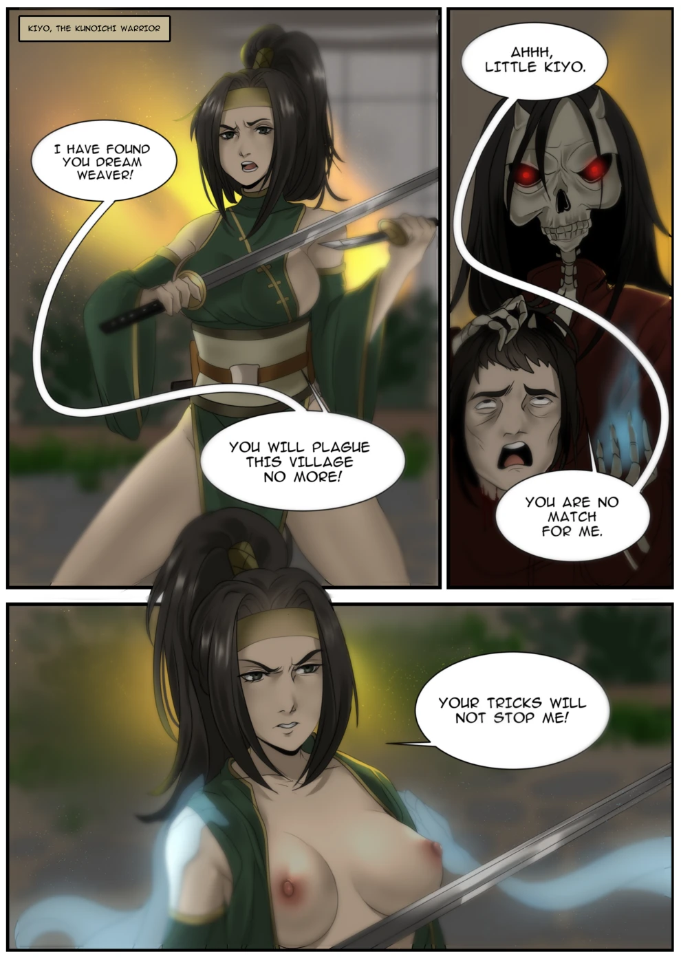 Dream Weaver porn comic picture 1