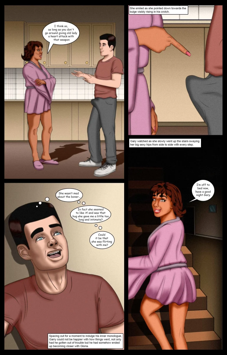 Dreaming of Gloria porn comic picture 14