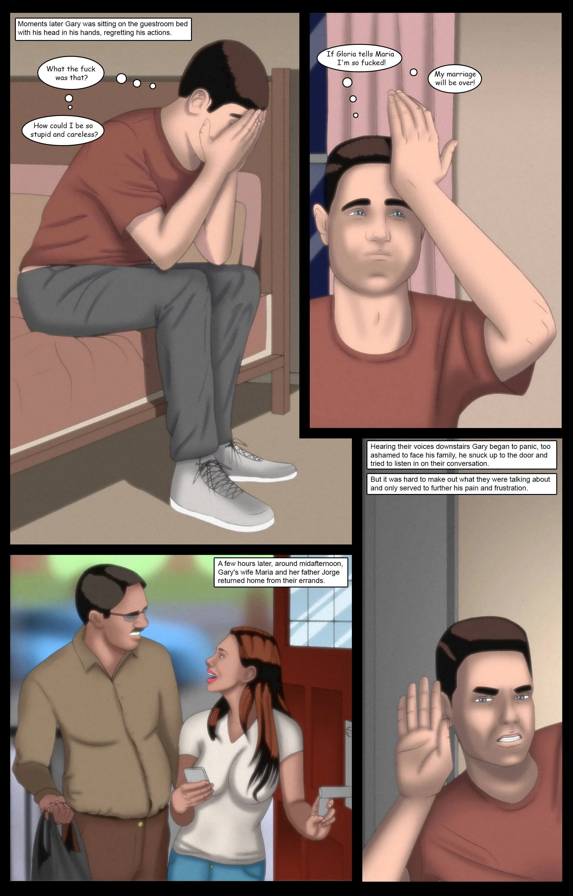 Dreaming of Gloria porn comic picture 8