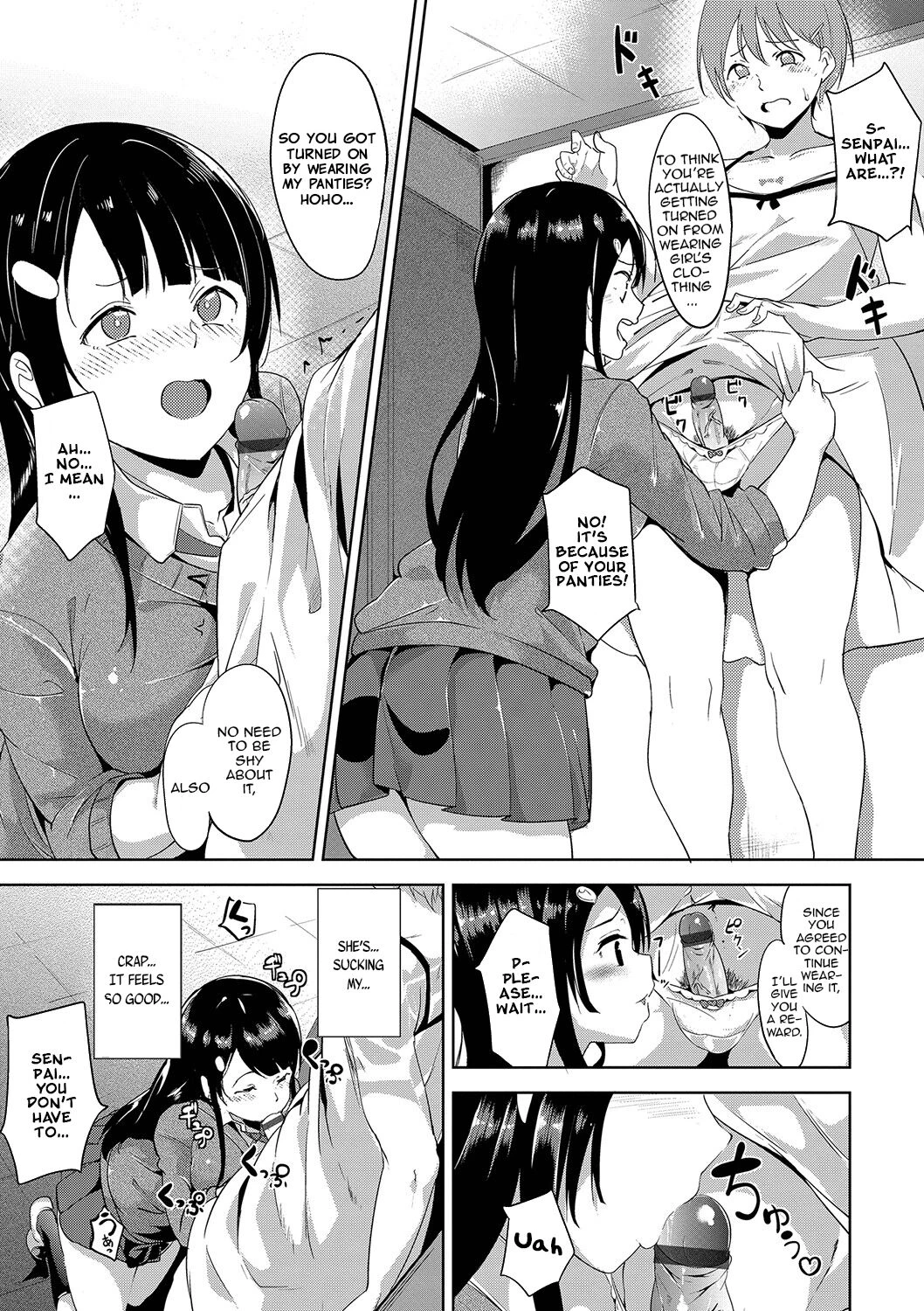 Dressing up!! porn comic picture 7