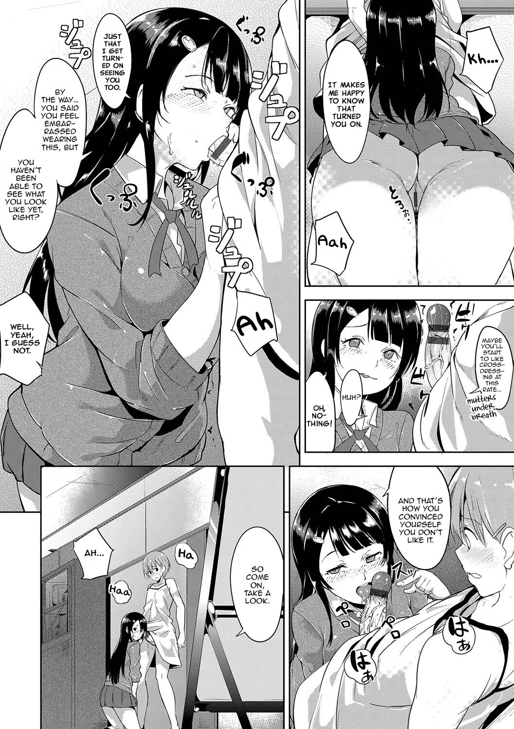 Dressing up!! porn comic picture 8