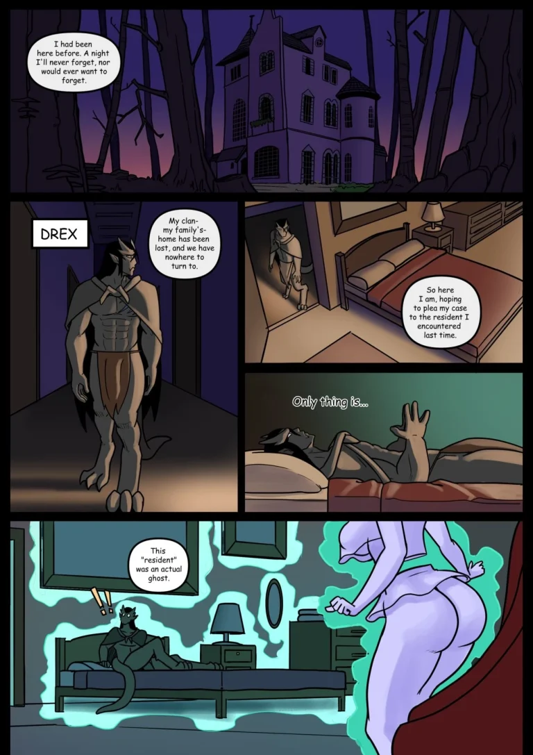 Drex's Ghosts porn comic picture 2