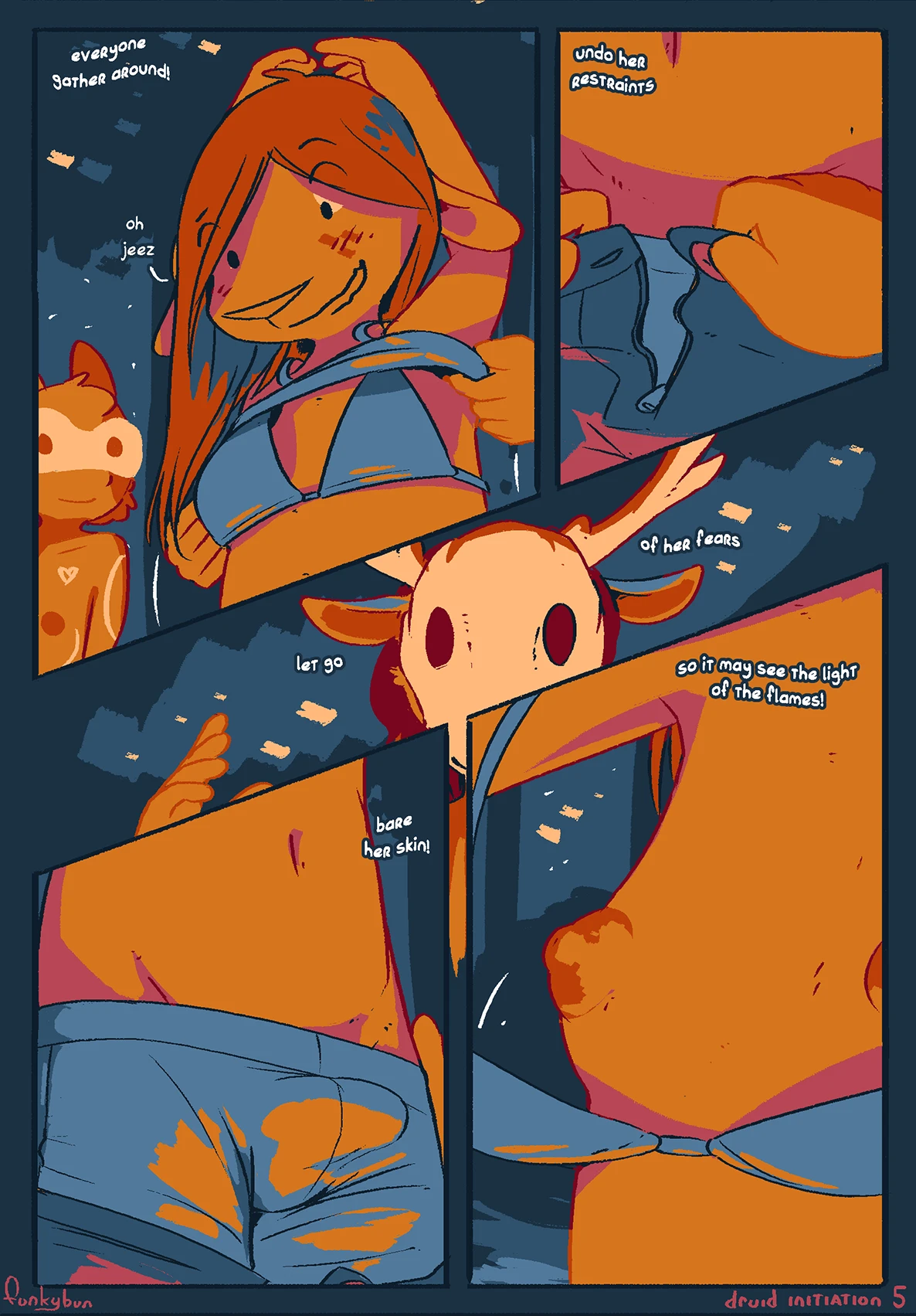 Druid initiation porn comic picture 5