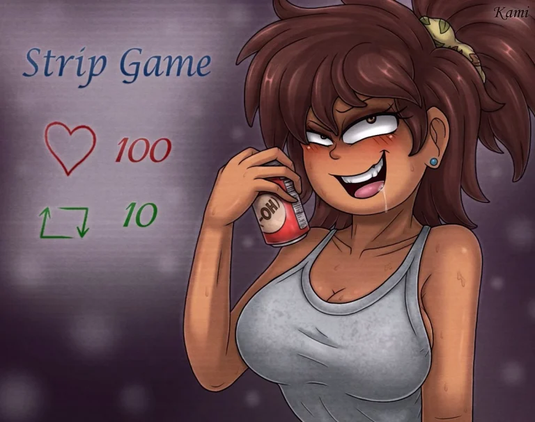 Drunk Anne's Strip Game porn comic picture 1