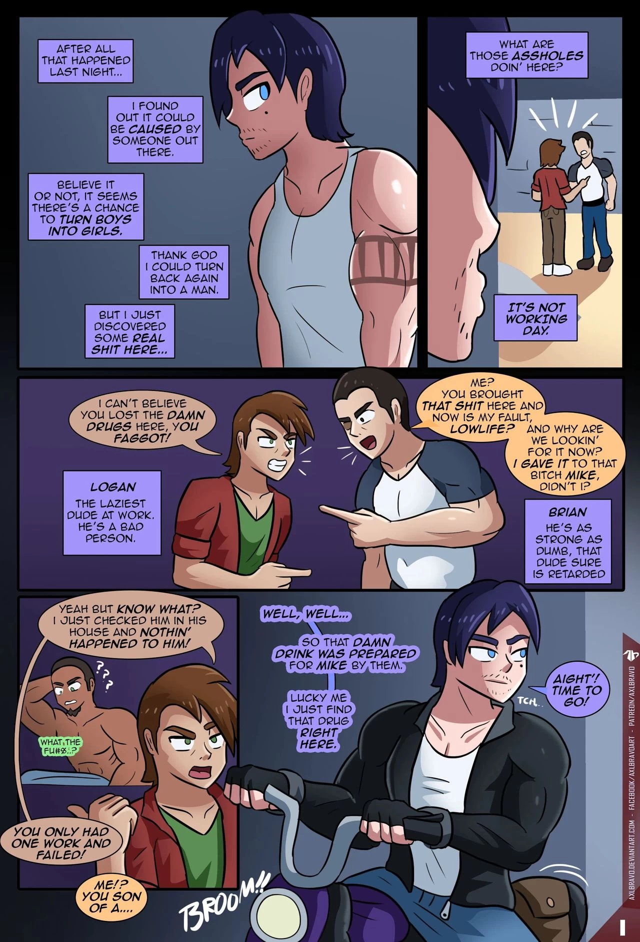 Drunken Gal 2 -The Date porn comic picture 3