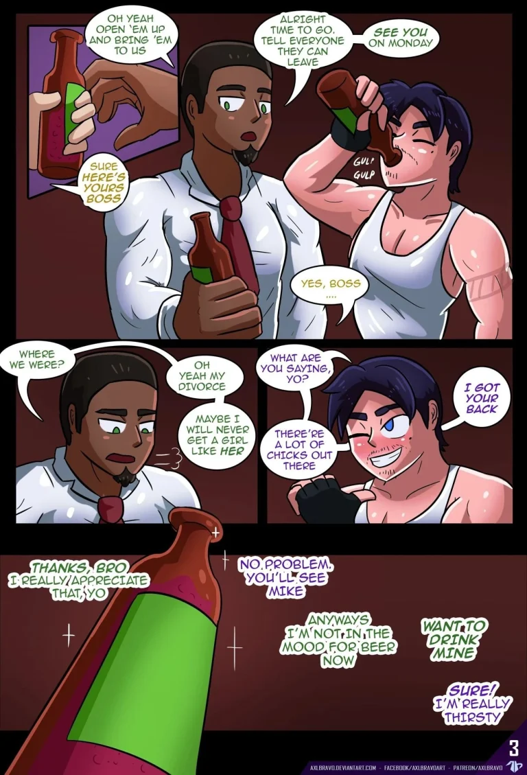 Drunken Gal porn comic picture 5