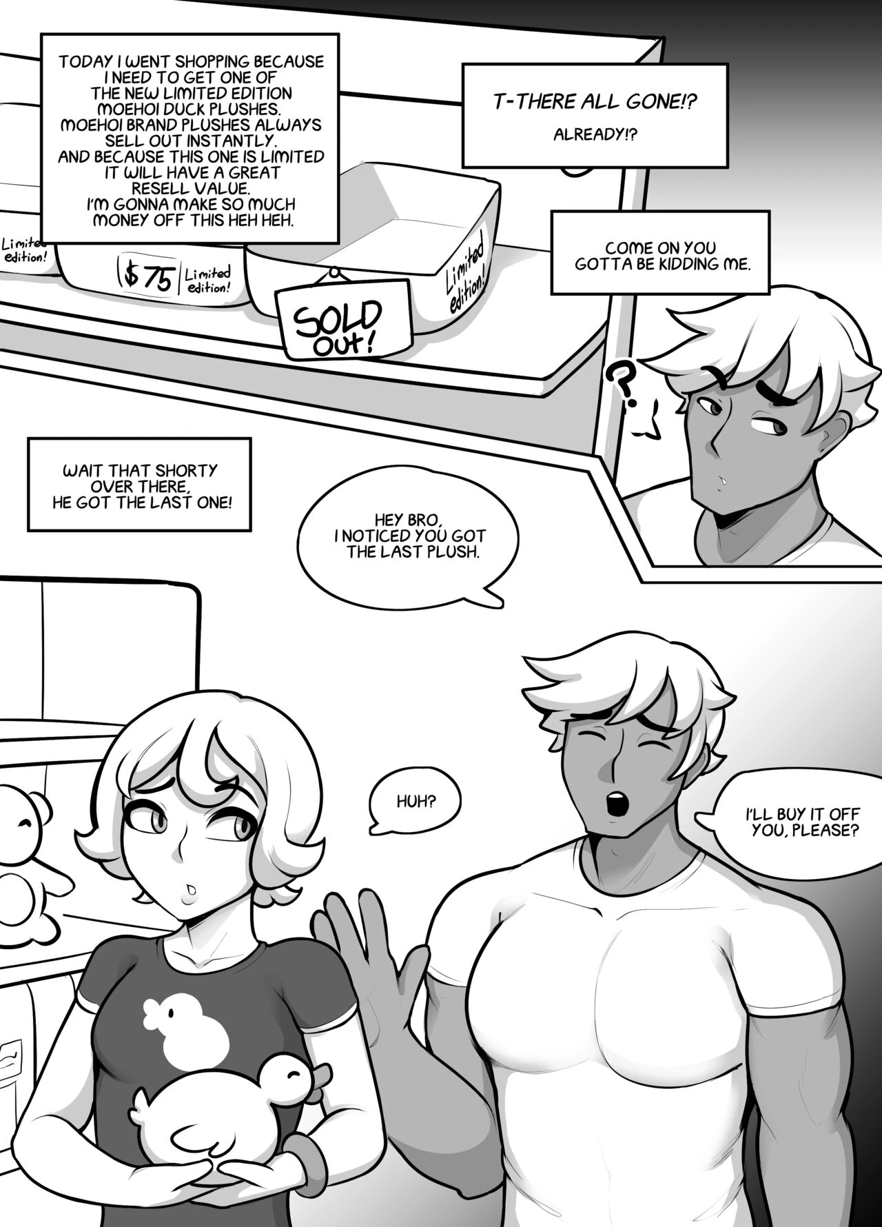 Ducking Around porn comic picture 2