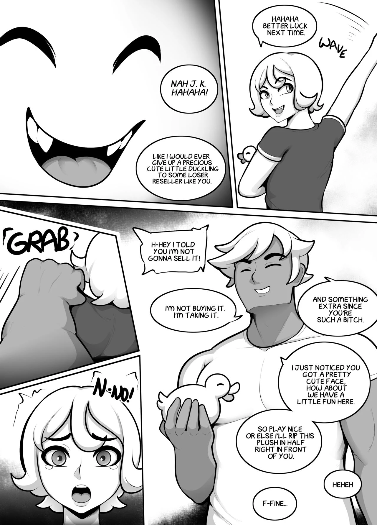 Ducking Around porn comic picture 4