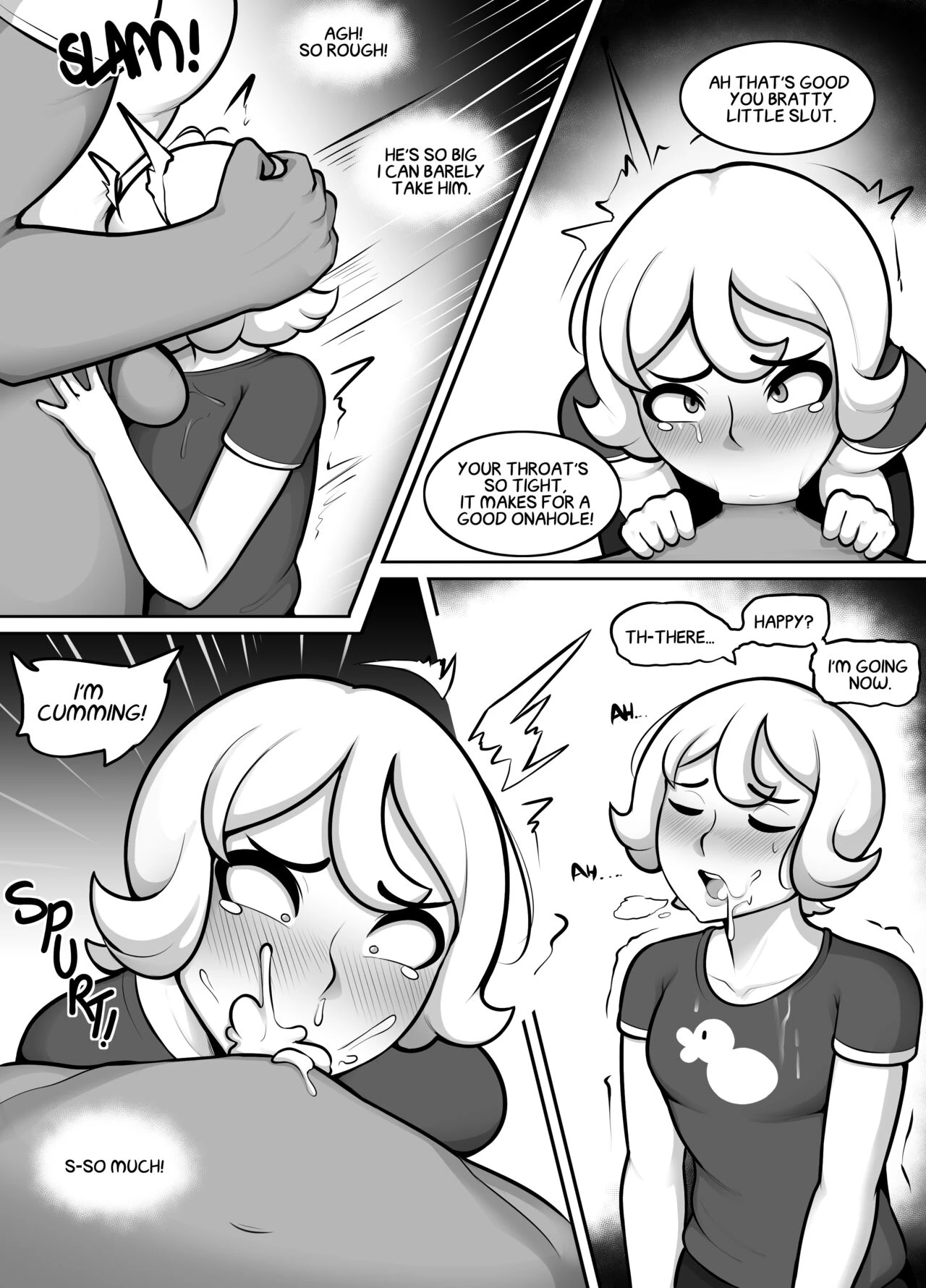 Ducking Around porn comic picture 6