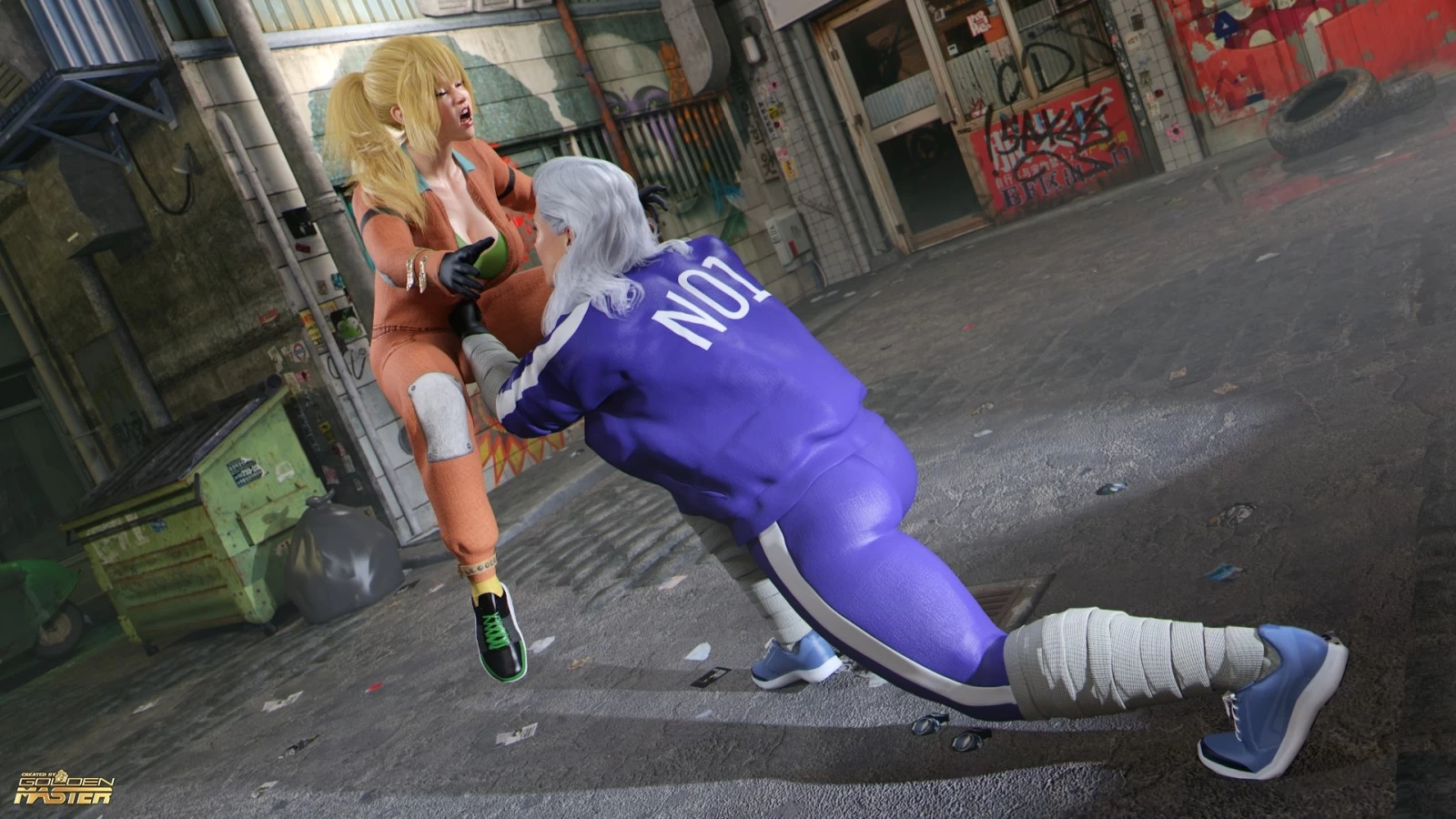 Duel To The Holes porn comic picture 15