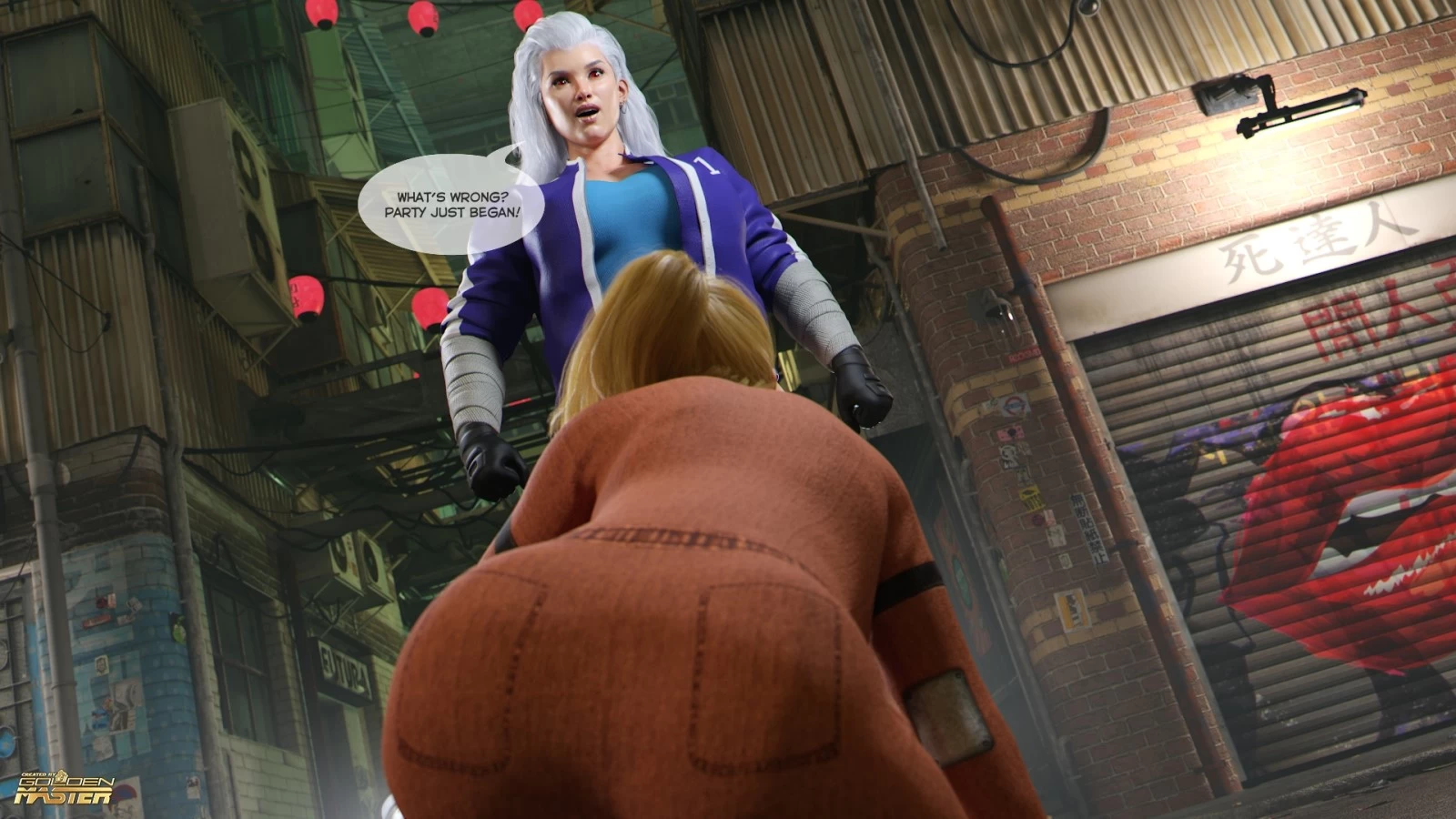 Duel To The Holes porn comic picture 18