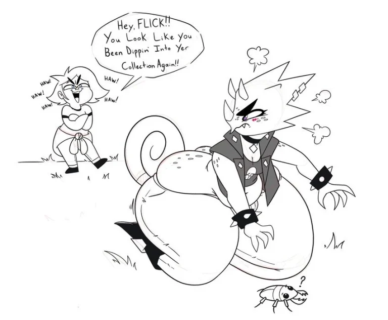 Dummy Thicc Flick porn comic picture 1