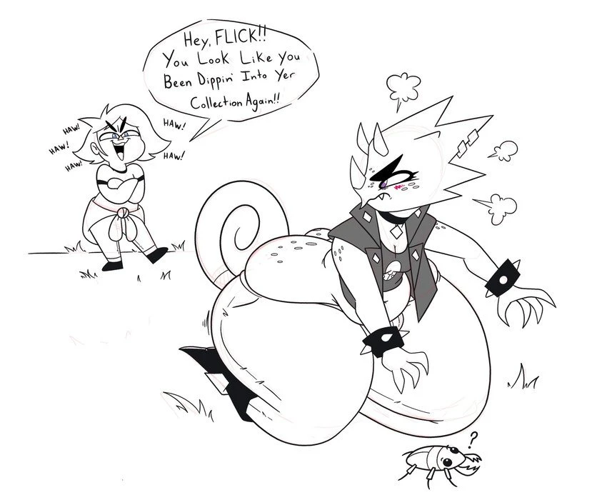 Dummy Thicc Flick porn comic picture 1